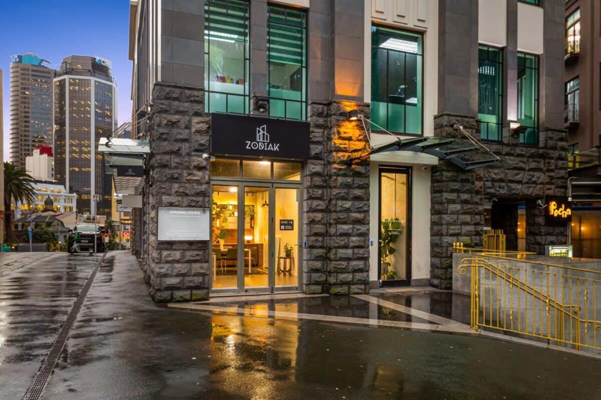 Bright One Bedroom Beauty With Balcony And Unbeatable Views Auckland Eksteriør bilde